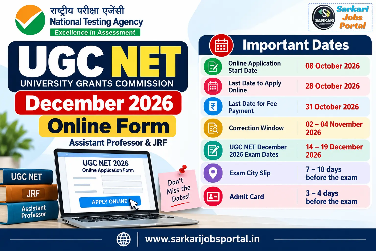 NTA UGC NET December 2026